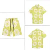 Men Casual Shirts Summer Tops Hawaii Style Button Rapel Cardigan korte mouw oversized shirt blouses