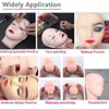Mannequin Heads Soft Rubber Massage Eyelash Training Head Extension Cosmetics Human Body Model Facial Care Q240510