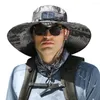 Bérets grand ventilateur d'été extérieur mâle solaire rechargeable ombre refroidissement pêche au soleil Protection cool protection Z1x8