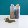 Bouteilles de rangement boîte en plastique étanche scellées grain de céréale transparent en céréales grossières
