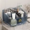 Scatole di stoccaggio Organizzatore per trucco trasparente per vanity cosmetics box spaziosi vetrine cosmetiche Contenitore da scrivania per profumi