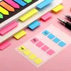 30-120 Sheets Index Sticky Notes Transparent PET Writable Classification Label Sticker Reusable Stickers Office Supplies