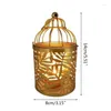 Świece wiszące uchwyty na ptak metal Vintage Lantern Tealeght Centerpieces Decor Doradship
