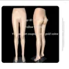 Dekorative Teller 2024 Plastik Frauen Vollnähter Fußtuch Schaufensterpuppen Körperstandkleid für die Ausstellung Eisenbasis Clavicular männliche Beinmodell E161