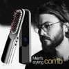 Mens straightener mens straightener comb cordless multifunctional straightener brush straightener comb quick hair styling tool 240428