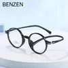 Zonnebrillen Frames Benzen Round Optical Myopia Glazen frame Men TR 90 Recept -bril Dames Vintage brillen Eyewear 5960