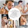 Boîtes de rangement porte-rasage en acrylique clean d'organisateur claire stand multi-fonctionnel cosmétique pour le rasoir à la brosse à dents