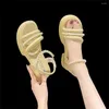 Sandales Ventilation Light Woman Travel Slippers Blancs Ladies Girls 'Chaussures Sneakers Sports Luxe Hypebeast EST