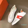 Top Qulaity Brands Scarpe da sneaker !!Pelle di pelle di vitello per uomo Sole in gomma Sole a mano casual a piedi basso top bassa all'ingrosso più economici allenatori per esterni comfort calzature