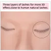 Mannequin têtes lashprofessor cils fausses humains humains plats poupées multiples yeux pour pratiquer l'outil facteur de 3 couches Q240510