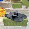 Hochwertige Klassiker Damenschuhe für Frauen Sandalen Tanga für Frauen Leder -Hausschuhe Dupe Designer Slide Sluxury Flip Flops Frauen im Freien mit Schachtel