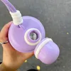 Su Şişeleri Kawaii Cam Şişe Kahve Kabarcığı Sütü Çay Suyu Şirin Kore Çiçek Yavru Taşınabilir Kız İçecek 500ml