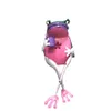 Animal Frog Stage Metal Art Courtyard Garden Decoration Feet en fer