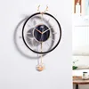 Corloges murales Batterie à grande taille Acrylique Originalité Fashion Living Room européen Reloj Pared Decorativo Décoration de maison