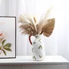 Vases moderne belle céramique vase salon arrangement de fleurs de luxe décor de luxe contes de jardin