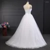 فساتين غير رسمية الزفاف فستان أبيض زائدة التنورة الصيفية الكورية للعروس البسيطة 2024