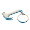 Mini Keychain Pendant Personality Metal 100Pcs Model Claw Hammer Key Chain Ring Party Favors Fy5844 1026