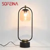 Lampes de table Sofeina Postmodern Classical Lamp Retro Design Design Light Decorative for Home Living Bedroom