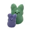 Dessin animé Nouveaux jouets Pâques lapin en peluche poupées de lapin peeps en peluche jouet 15cm 0207