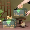Geschenkpapier Dragon Boot Festival Packbox Antiquitäten wiederverwendetes chinesisches Stil Taschen Elegante Hand Wohnkultur