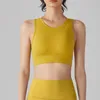 Al Yoga Cropped Top Top Summer Sports soutien