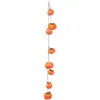 Party Decoration Simulation Persimmon Fruit With Frost Branch Wall Hanging Tak lämnar Fake Decor