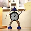 Figurines décoratives Metal Robot Creative mignon ALARME CHOIDE MOIGNIFICATION CARTOONI