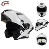 Caschi motociclisti Full Face Fip Up Helmet per Moto Pilot Men Women Cafe Racer Flip-up Motocross Motocross Dot dot approvato