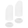 Ensembles de vaisselle 4PCS Couvre-boucles de couvercle anti-calde Couvre-boucles à l'épreuve de fuite Protector Caps de bouilloire