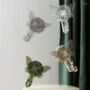 Hooks Suction Cup Butterfly Vacuum Hanger No Punch Traceless Adhesive Hook Multi-functional Bathroom Kitchen