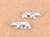 34pcs antichi bronzo argento pescato orso california bandiera statale ciondolo ciondolo a ciondolo fai -da -da -te reperti di braccialetti 2415mm5733999