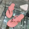 Designer Womens Tisters Miller Patent Thong Sandal Flip Flops Slippers Slides Sandal Luxury Flat Heels Comfort Flat Slippers Beach Slippers