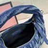 Miui Bag Denim Designer Bag Matelasse Bowling Arcadie Bag Fashion Womens Crossbody Bag Designer Wander Luxury Handbag Clutch Bags Fluffy Satchel Shoulder Bag Tote