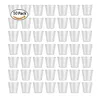 Copas descartáveis falhas 50pcs 30ml Shooter de vidro de plástico s tiro de copos transparente Tumbllers Jelly portátil