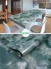 Adesivos de janela, papel de parede impermeável e à prova de óleo, padrão de mármore auto-adesivo adequado para paredes mesas de jantar banheiros banheiros