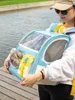 Porteurs de chats respirants porteurs de chien de compagnie de compagnie de voyage en plein air pochette à main maille oxford single bagasse
