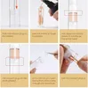 Storage Bottles 15 Piece Airless Pump Jars 5/10/15ML Small Portable Vacuum Eye Cream Bottle For Lotion Travel Toiletries Liquid Toner Sample