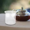 Ensemble de vaisselle en théière Tépot crépolet filtre tasse de tasse de tasse d'infuseur Verre de feuille pour les feuilles lâches insert