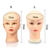 마네킹 헤드 뜨거운 판매 여성 마네킹 가발 디스플레이 모자 인형 랙 Q240510