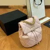 Handväska designer lyxiga kvinnors varumärkespåse 19bag axlar style riktiga fårmoln mjuk multifunktionalfp9y