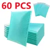 Geschenkverpackung 60pcs Bubble Mailer Poly Mailer Selbstversiegelung gepolsterte Umschläge Taschen Blau Verpackung Umschlag für Buch -l