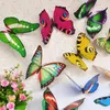 Decorative Figurines Butterfly Wall Art Decor Sculpture Hanging For Home Yard Patio Garden Decoration Random Color 10PCS
