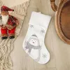 UPS fournit une nouvelle robe de décoration de Noël GRANDS chaussettes de Noël pendentif enfant cadeau de bonbons Scène 417 -Tree