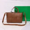 シンプルな9Aブランドバッグファッションベナタトートハンドレディラージバッグデザイナーカウハイドレディースハンドバッグオリジナルエディションバッグ