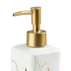 Liquid Soap Dispenser Bomba Cerâmica Recolável Recolável Loção Decorativa