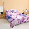 Bedding Stays Snow Bird Feather Set Water Color Tampa de edredão boho colcha rosa Cama pintada de mão meninas florais