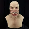 Horror Toy Party Trick Masks Adult Scary Prop Máscara de Latex Máscara Diabo Capa Terror Creepy Princy Piéis práticos para Halloween Prank Toys CPA4602 906 S