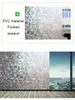 Adesivos de janela 60 200cm 3D Crystal Privacy Film Stick Sticker Eletrostático Auto-adesivo Decoração Decorativa de Escritório Porta Decoração da Casa