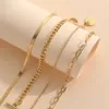 Sindlan moda bransoletki złota biżuteria bransoletki dla kobiet dziewczyny
