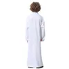 Ethnic Clothing Muslim Saudi children Dishdasha long sleeved robe Thobe Jubba Islamic Abaya Middle East Arab clothing childrens dress Kaftan CaftanL2405